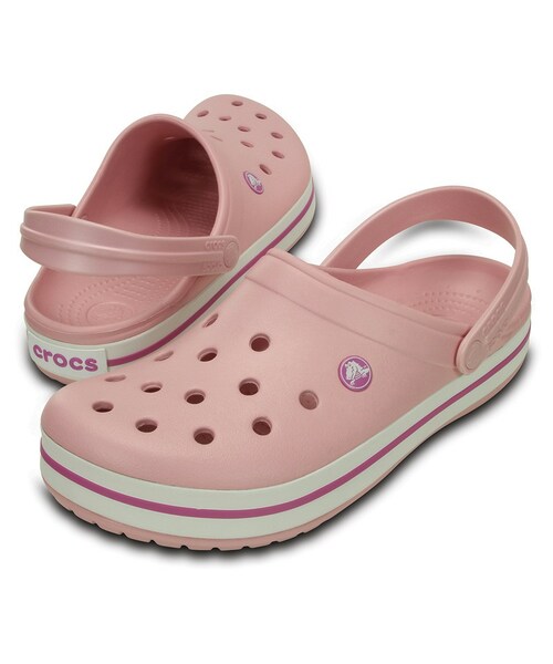 crocs CROCBAND PEARL PINK/WILD ORCHID 