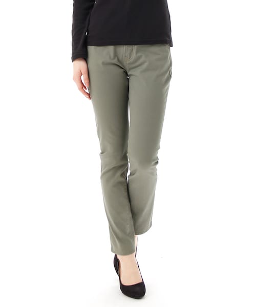 Honeys（ハニーズ）の「カラースキニー７０丈（パンツ・スキニー・レディース・ホワイト/ブルー/カーキ/グレー・ＳＳ/Ｓ/Ｍ/Ｌ/ＬＬ）」の3枚目の写真