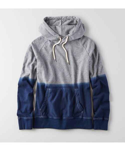 American Eagle（アメリカンイーグル）の「AEOスウェットプルオーバーフーディー（パーカー・メンズ・ブラック/グレー/ブルー・S/M/L/XL/XS/XXL/XXXL）」の2枚目の写真