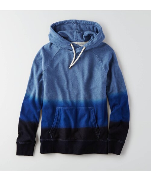 American Eagle（アメリカンイーグル）の「AEOスウェットプルオーバーフーディー（パーカー・メンズ・ブラック/グレー/ブルー・S/M/L/XL/XS/XXL/XXXL）」の3枚目の写真