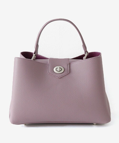 DHOLIC（ディーホリック）の「ポーチセットスクエア2WAYバッグ（ショルダーバッグ・レディース・ブラック/グレー/ライトパープル・ONE）」の3枚目の写真