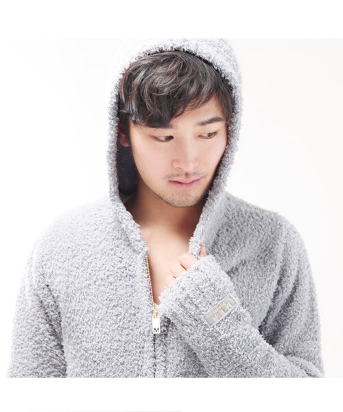 MOERY(モエリー)の「モコモコセットアップ(セットアップ・メンズ・ネイビー/オフホワイト/ライトグレー・S-M/M-L)」の10枚目の写真