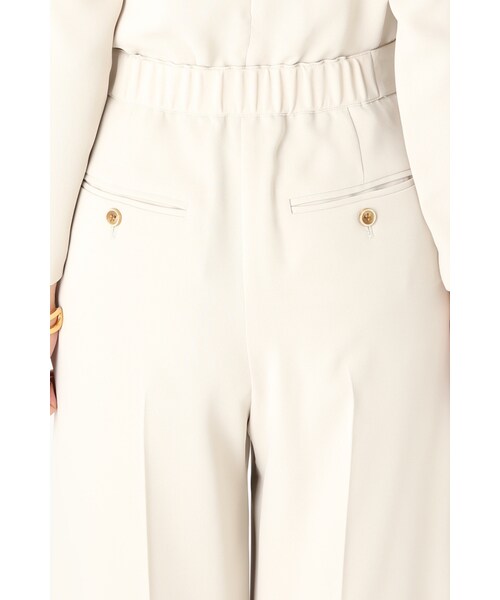 La TOTALITE（ラトータリテ）の「トロイメレイコラボ セットワイドパンツ◆（パンツ・ベージュ/ネイビー・36/38）」の9枚目の写真