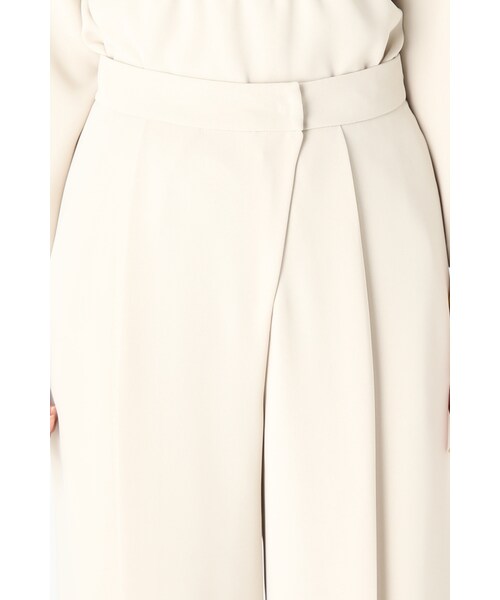 La TOTALITE（ラトータリテ）の「トロイメレイコラボ セットワイドパンツ◆（パンツ・ベージュ/ネイビー・36/38）」の8枚目の写真