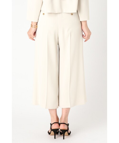 La TOTALITE（ラトータリテ）の「トロイメレイコラボ セットワイドパンツ◆（パンツ・ベージュ/ネイビー・36/38）」の7枚目の写真