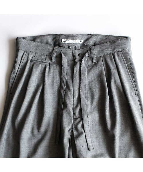SASQUATCHfabrix.(サスクワァッチファブリックス)の「HAKAMA Pants(パンツ・Charcoal Grey・S/M)」の3枚目の写真