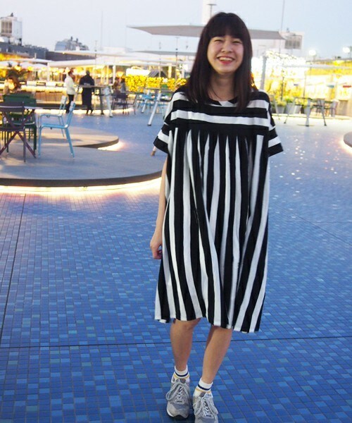 FRAPBOIS（フラボア）の「ピュールＴ（ワンピース・レディース・ブラック・1）」の7枚目の写真