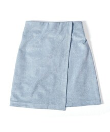 flower | suede wrap skirt ～スエードラップスカート(スカート)