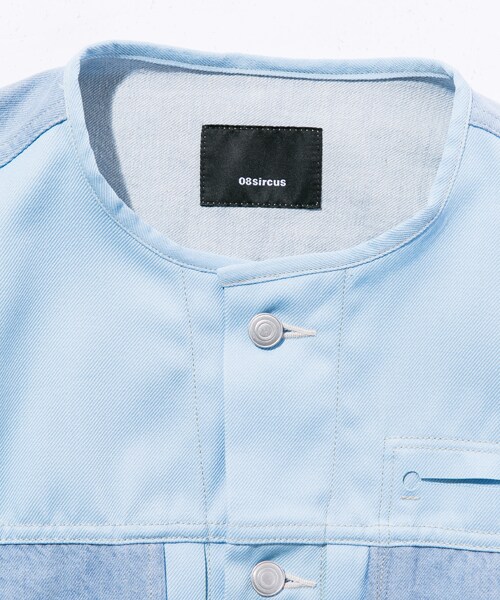 08sircus（ゼロエイトサーカス）の「Co×Pe denim remake jacket ブルー（その他・メンズ・BLU/IND/SAX・1/2）」の11枚目の写真