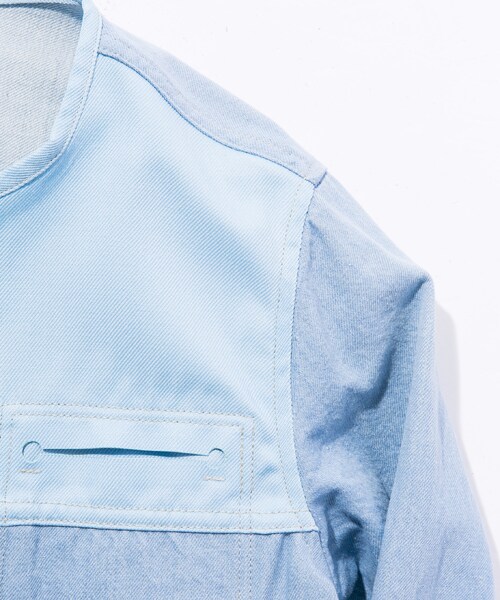08sircus（ゼロエイトサーカス）の「Co×Pe denim remake jacket ブルー（その他・メンズ・BLU/IND/SAX・1/2）」の12枚目の写真