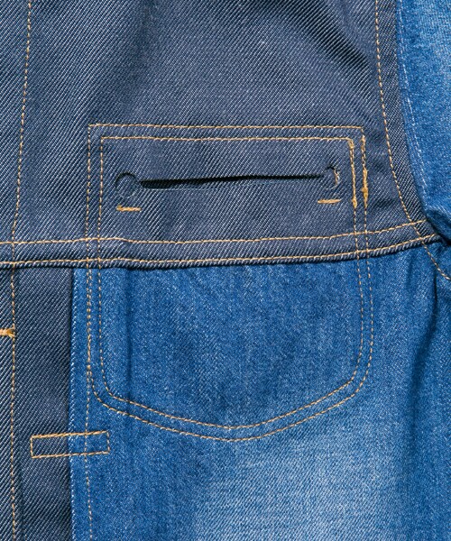 08sircus（ゼロエイトサーカス）の「Co×Pe denim remake jacket ブルー（その他・メンズ・BLU/IND/SAX・1/2）」の4枚目の写真