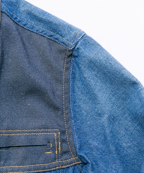 08sircus（ゼロエイトサーカス）の「Co×Pe denim remake jacket ブルー（その他・メンズ・BLU/IND/SAX・1/2）」の3枚目の写真