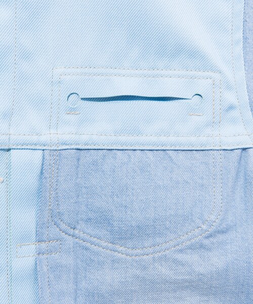 08sircus（ゼロエイトサーカス）の「Co×Pe denim remake jacket ブルー（その他・メンズ・BLU/IND/SAX・1/2）」の13枚目の写真