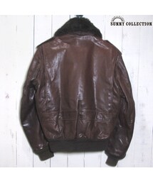 schott（ショット）の「USA SCHOTT G-1型 レザーフライトジャケット 茶