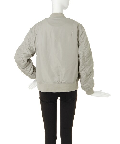 MURUA（ムルーア）の「【CASUAL】W ZIPブルゾン（ジャケット/アウター・レディース・ホワイト/グレー/ブラック・S/M）」の7枚目の写真