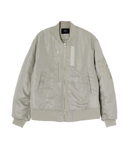 MURUA（ムルーア）の「【CASUAL】W ZIPブルゾン（ジャケット/アウター・レディース・ホワイト/グレー/ブラック・S/M）」の11枚目の写真