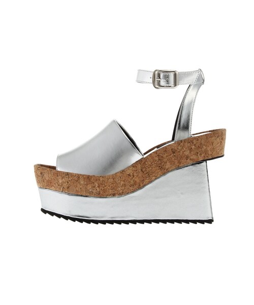 MURUA（ムルーア）の「【SHOES】Deepカバーサンダル（シューズ・レディース・ホワイト/ブラック/シルバー・35/36/37）」の13枚目の写真