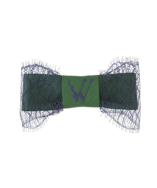 PAMEO POSE（パメオポーズ）の「WALTZ RIBBON VALLETTA（バレッタ/ヘアクリップ・レディース・ブラック/ピンク/グリーン・F）」の2枚目の写真