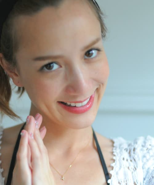 two ply(トゥープライ)の「トゥー プライ 192 グリーク クロス ダイヤモンド ネックレス(ネックレス・レディース・ゴールド・40cm)」の9枚目の写真