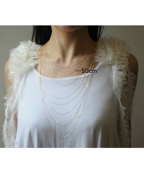 les desseins de DIEU（レデッサンドゥデュー）の「ネックレス 50cm チェーン（ネックレス・レディース・ゴールド・50cm）」の5枚目の写真