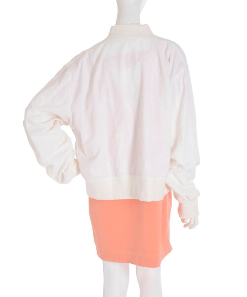 jouetie(ジュエティ)の「レースリバーシブルMA-1(ジャケット/アウター・レディース・オフホワイト/ベビーピンク/カーキ・M)」の9枚目の写真