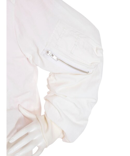 jouetie(ジュエティ)の「レースリバーシブルMA-1(ジャケット/アウター・レディース・オフホワイト/ベビーピンク/カーキ・M)」の12枚目の写真