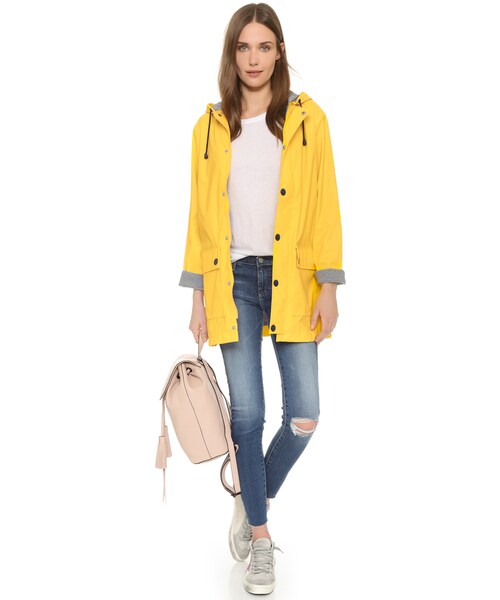 PETIT BATEAU（プチバトー）の「Petit Bateau Raincoat（その他アウター・レディース・Yellow/Blue・XXS/XS/S/M/L）」の8枚目の写真