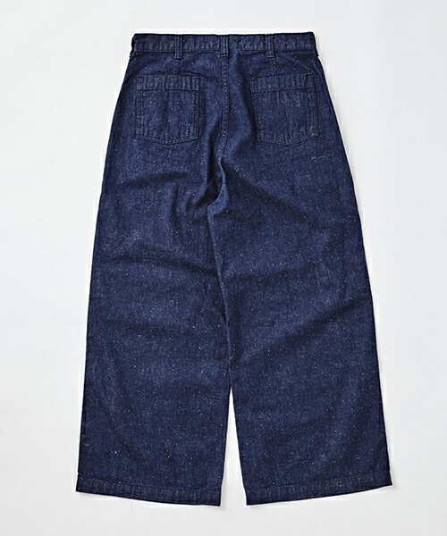 Johnbull Private labo(ジョンブルプライベートラボ)の「ワイドジーンズ(デニムパンツ・レディース・ワンウォッシュ・X-SMALL/SMALL/MEDIUM/LARGE)」の2枚目の写真