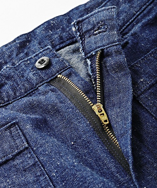 Johnbull Private labo(ジョンブルプライベートラボ)の「ワイドジーンズ(デニムパンツ・レディース・ワンウォッシュ・X-SMALL/SMALL/MEDIUM/LARGE)」の3枚目の写真