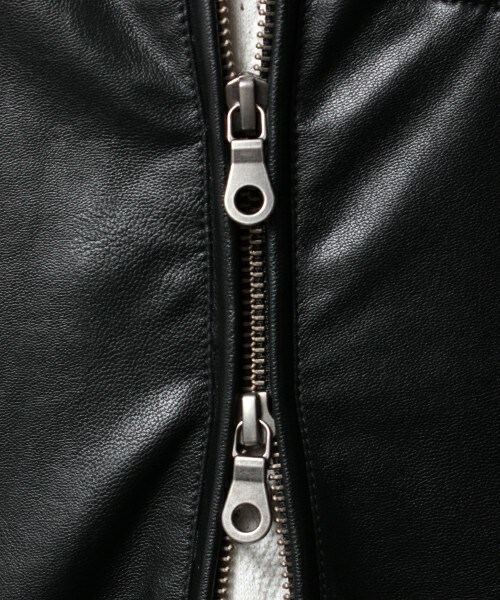 glory crew（グローリークルー）の「【2016 SS新作】シングルライダースブルゾン（ライダースジャケット・メンズ・ブラック/ベージュ/カーキ/キャメル・MEDIUM/LARGE/LL）」の15枚目の写真