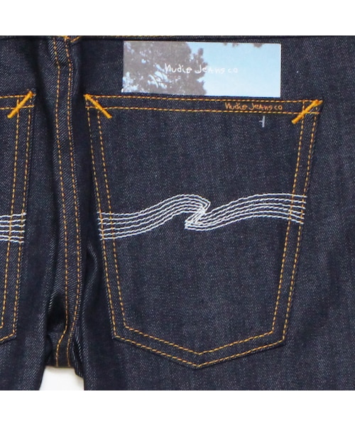 Nudie Jeans（ヌーディージーンズ）の「THIN FINN「DRY ECRU EMBO