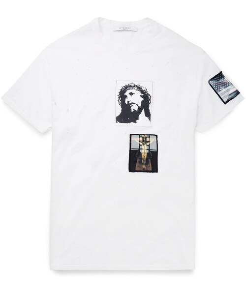 givenchy patch t shirt