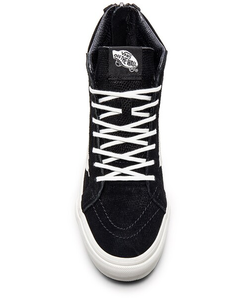 VANS(バンズ)の「Vans SK8-Hi Slim Zip Sneaker(スニーカー・レディース・Black・6/6.5/7.5/8/8.5/9/9.5/10)」の3枚目の写真