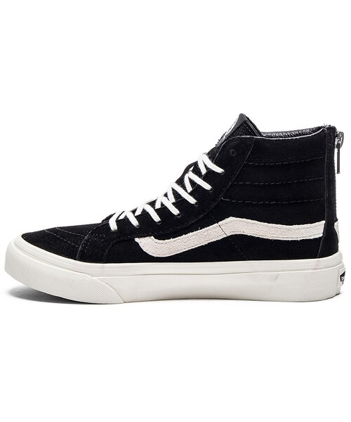 VANS(バンズ)の「Vans SK8-Hi Slim Zip Sneaker(スニーカー・レディース・Black・6/6.5/7.5/8/8.5/9/9.5/10)」の4枚目の写真
