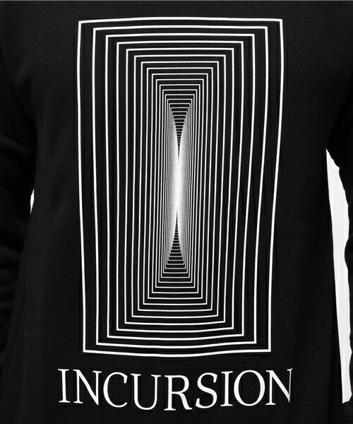 JOHN LAWRENCE SULLIVAN（ジョンローレンスサリバン）の「JOHN LAWRENCE SULLIVAN 『INCURSION』プリントスウェット（スウェット・メンズ・ブラック/ローズ・MEDIUM）」の11枚目の写真