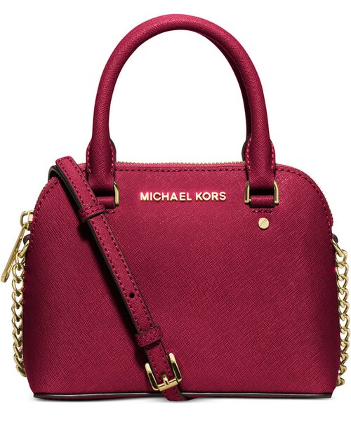 MICHAEL KORS（マイケルコース）の「MICHAEL Michael Kors Cindy Mini Crossbody（ショルダーバッグ・レディース・Red・One Size）」の2枚目の写真