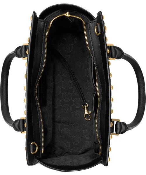 MICHAEL KORS(マイケルコース)の「MICHAEL Michael Kors Selma Stud Medium Top Zip Satchel(ショルダーバッグ・レディース・Red・One Size)」の3枚目の写真