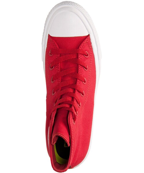 CONVERSE（コンバース）の「Converse Women's Chuck Taylor All Star II Hi Casual Sneakers from Finish Line（スニーカー・レディース・Red・6/6.5/7.5/8/8.5/9.5）」の3枚目の写真