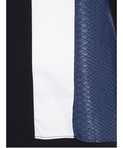 EMODA（エモダ）の「LINE MIXトップ（トップス・レディース・ホワイト/グレー/ブラック・F）」の11枚目の写真