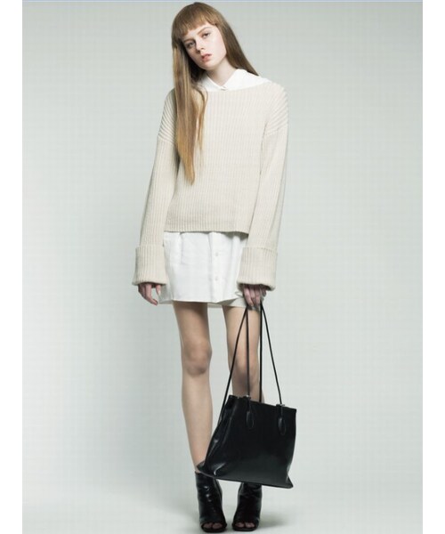 EMODA(エモダ)の「AC BAG(バッグ・レディース・ホワイト/ブラック/ベージュ・F)」の13枚目の写真