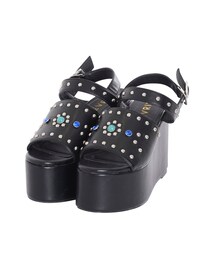 EVRIS | スタッズ厚底サンダル(シューズ)