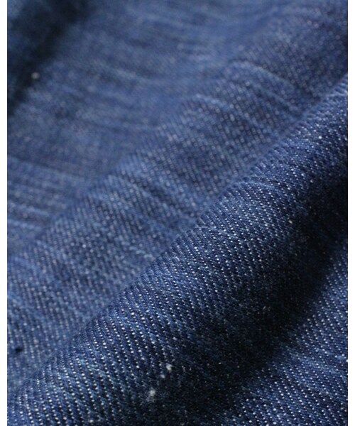 45R（フォーティファイブアール）の「カディデニムジャケットカーディガン（ジャケット/アウター・メンズ・藍・2-S/3-M/4-L）」の11枚目の写真