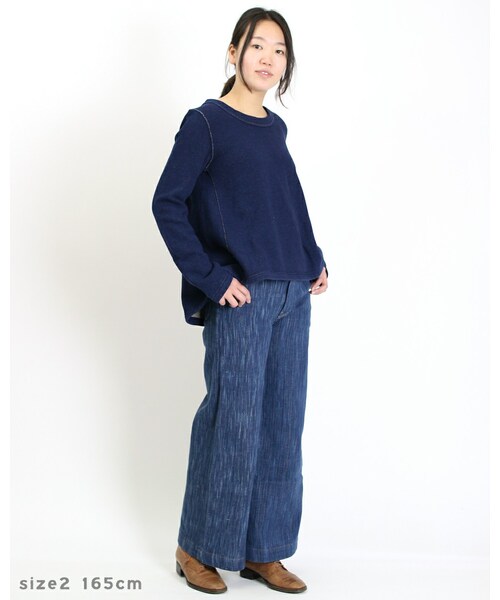 45R カディデニムバチ比女 【価格88,000円】 45R（フォーティファイブアール）の「カディデニムバチ比女（）」 - WEAR