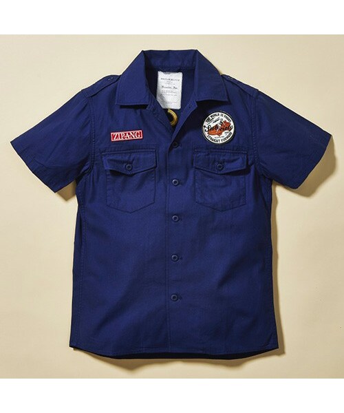 Subciety（サブサエティ）の「HOUSTON×Subciety MILITARY SHIRT S/S 