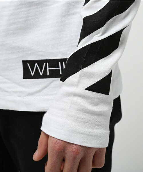 off white（オフホワイト）の「OFF WHITE 『BLUE COLLAR』カットソー（Tシャツ/カットソー・メンズ・ホワイト・SMALL/MEDIUM）」の8枚目の写真