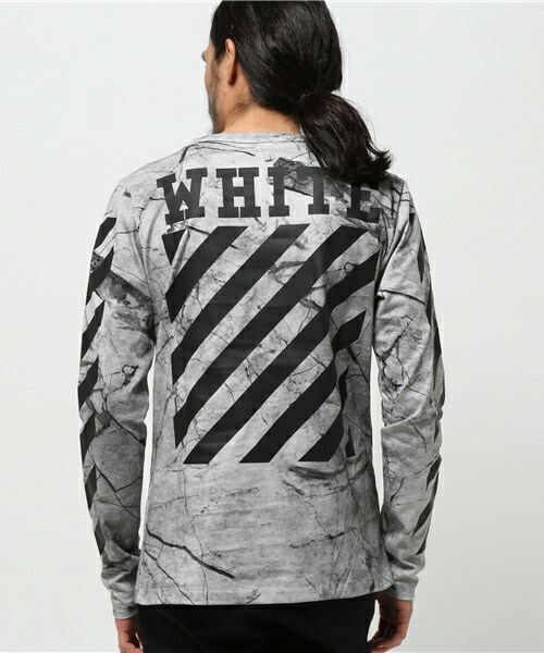 off white（オフホワイト）の「OFF WHITE 『CARAVAGGIO』カットソー（Tシャツ/カットソー・メンズ・グレー・SMALL）」の5枚目の写真
