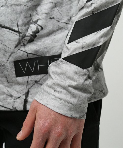 off white（オフホワイト）の「OFF WHITE 『CARAVAGGIO』カットソー（Tシャツ/カットソー・メンズ・グレー・SMALL）」の8枚目の写真