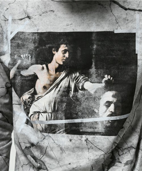 off white（オフホワイト）の「OFF WHITE 『CARAVAGGIO』カットソー（Tシャツ/カットソー・メンズ・グレー・SMALL）」の9枚目の写真