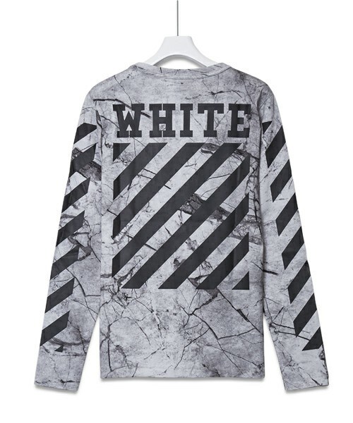off white（オフホワイト）の「OFF WHITE 『CARAVAGGIO』カットソー（Tシャツ/カットソー・メンズ・グレー・SMALL）」の2枚目の写真