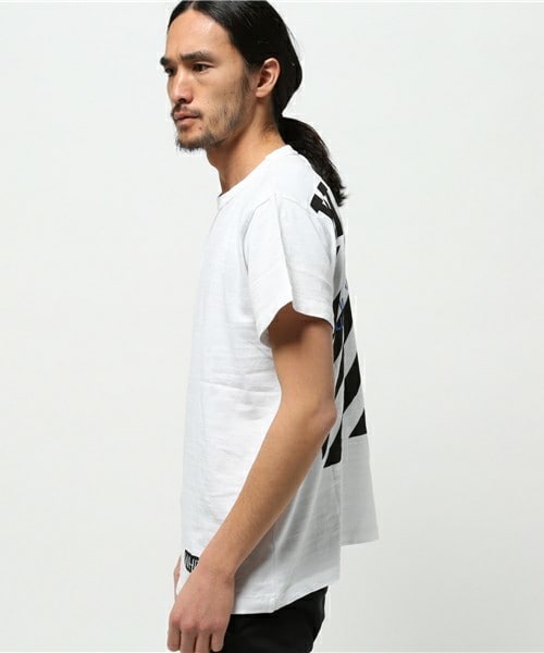 off white（オフホワイト）の「OFF WHITE 『BLUE COLLAR』Tシャツ（Tシャツ/カットソー・メンズ・ホワイト/ブラック・SMALL/MEDIUM）」の6枚目の写真